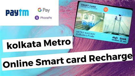 kolkata metro smart card registration|metro smart card recharge online.